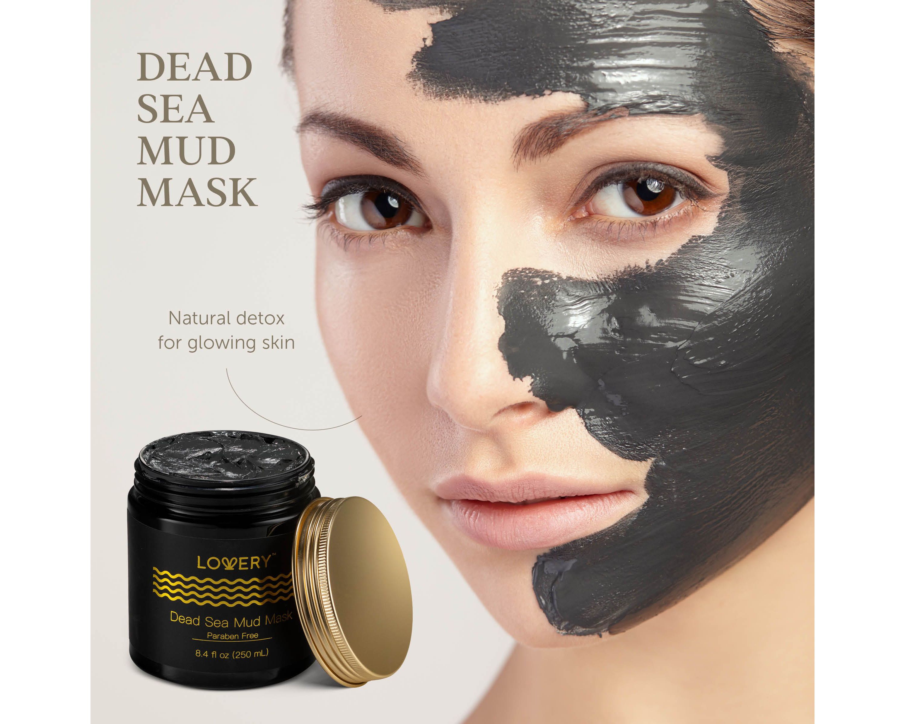 Lovery Dead Sea Minerals Spa Gift Box For Women & Men - Self Care Kit