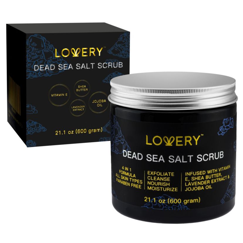 Lavender Dead Sea Salt Scrub