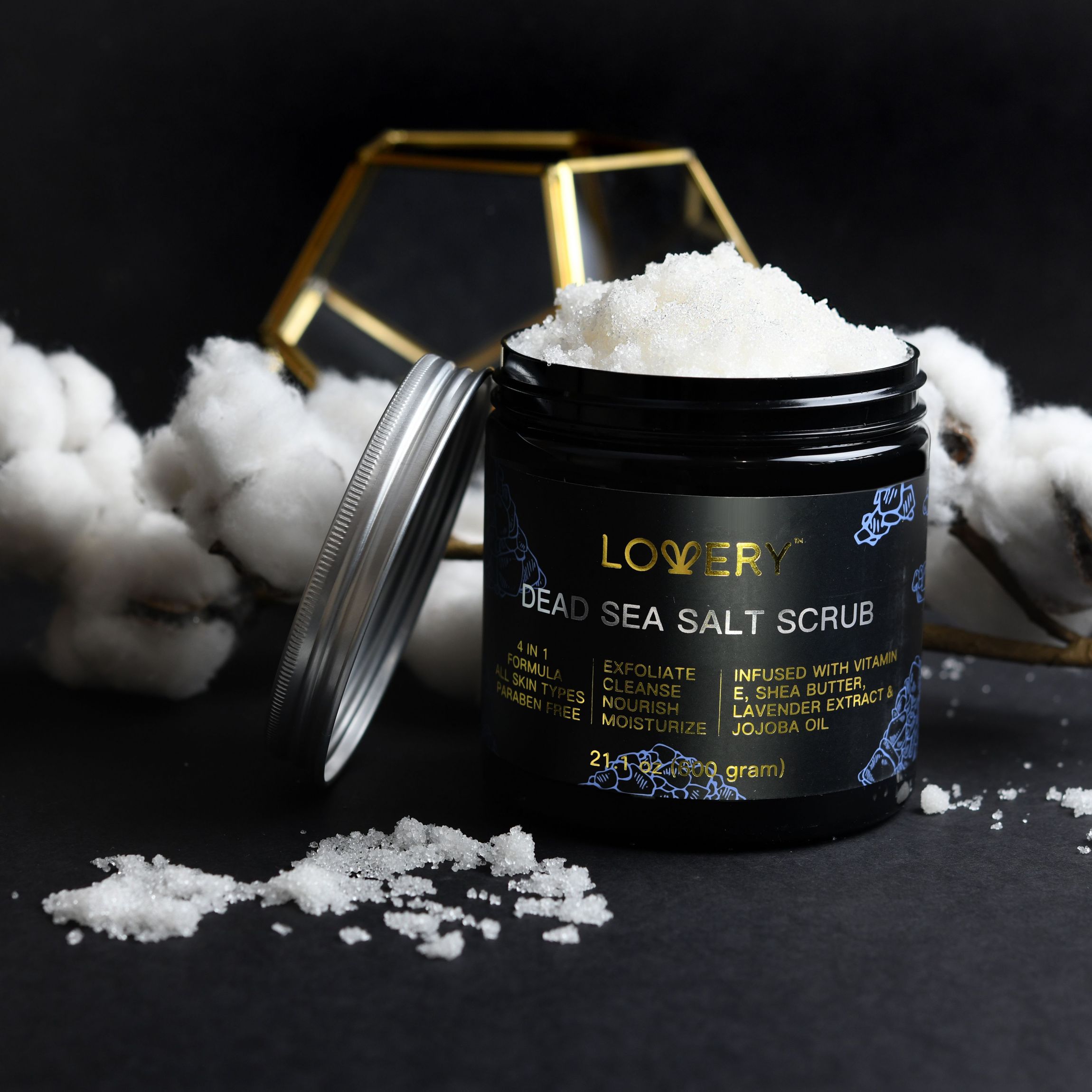 Lavender Dead Sea Salt Scrub