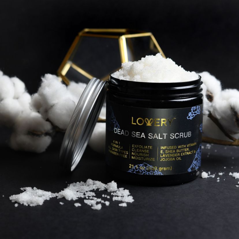 Lavender Dead Sea Salt Scrub