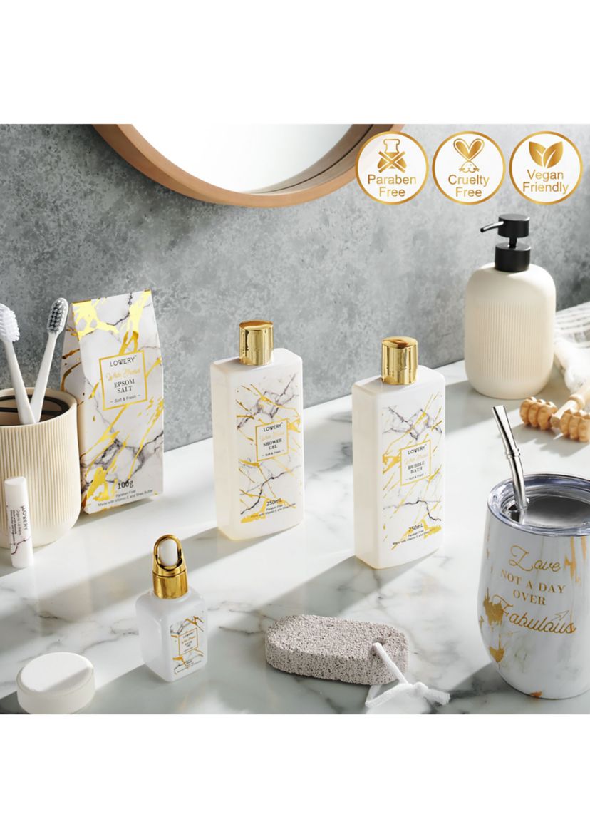 White Orchid Bath and Body Gift Set