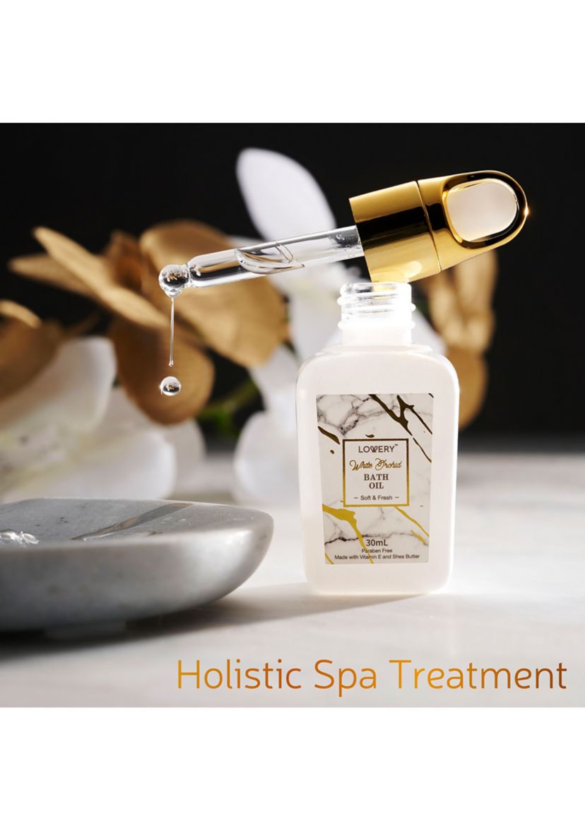 White Orchid Bath and Body Gift Set