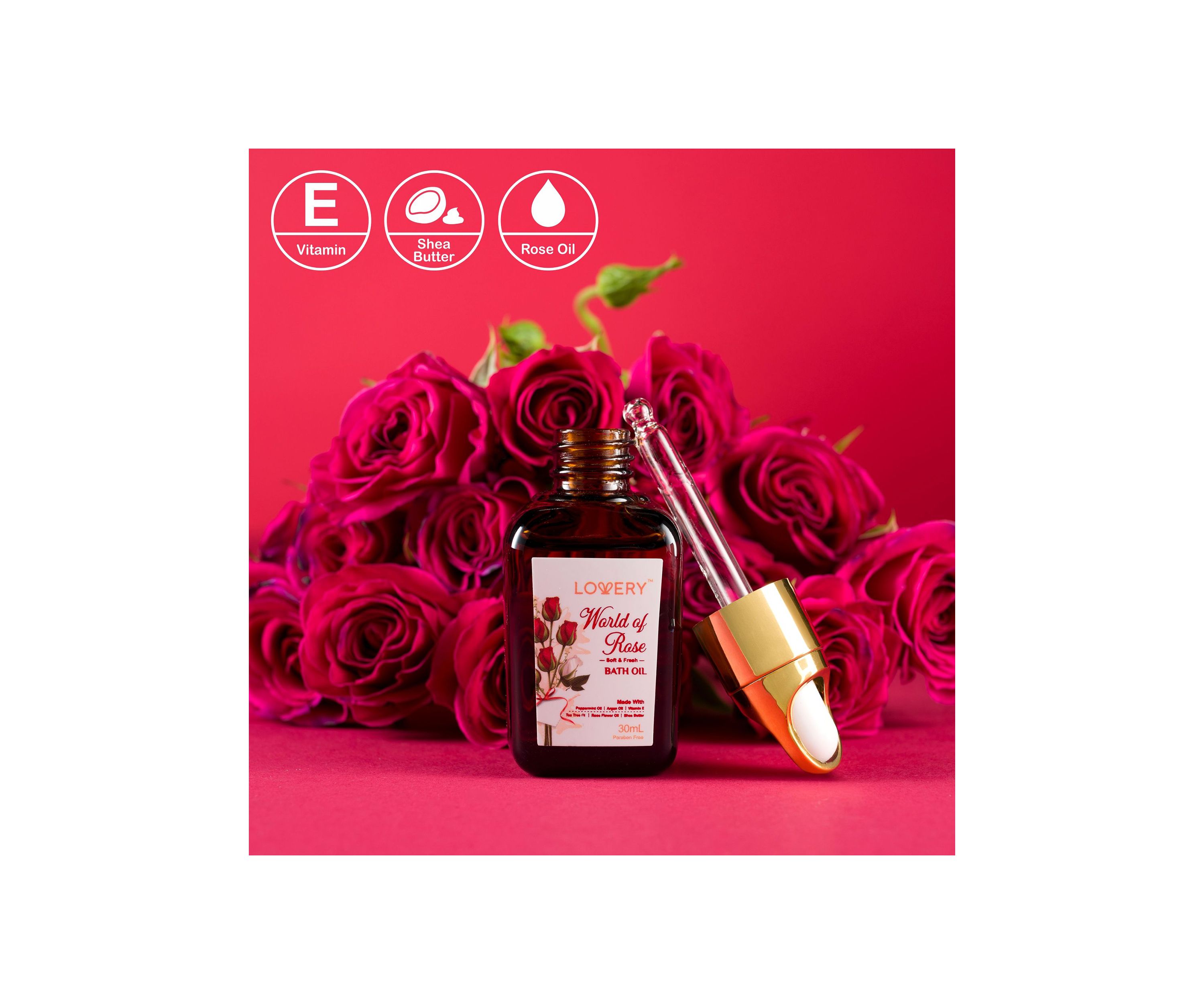Red Rose Spa Gifts, Stress Relief Selfcare Kit