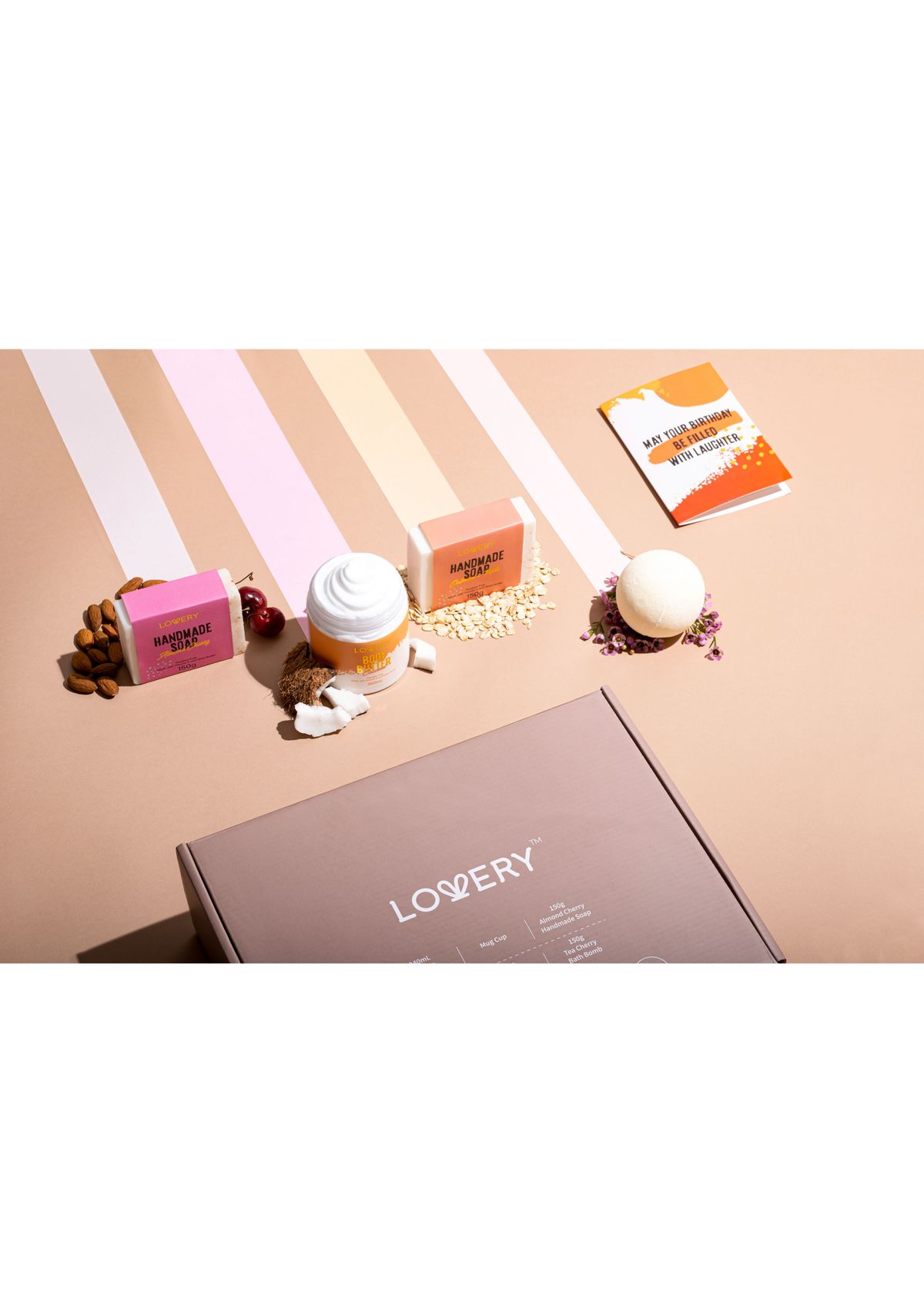 Happy Birthday Spa Gift Set - Unique Personalized Gifts - Thank You & Inspirational Gift