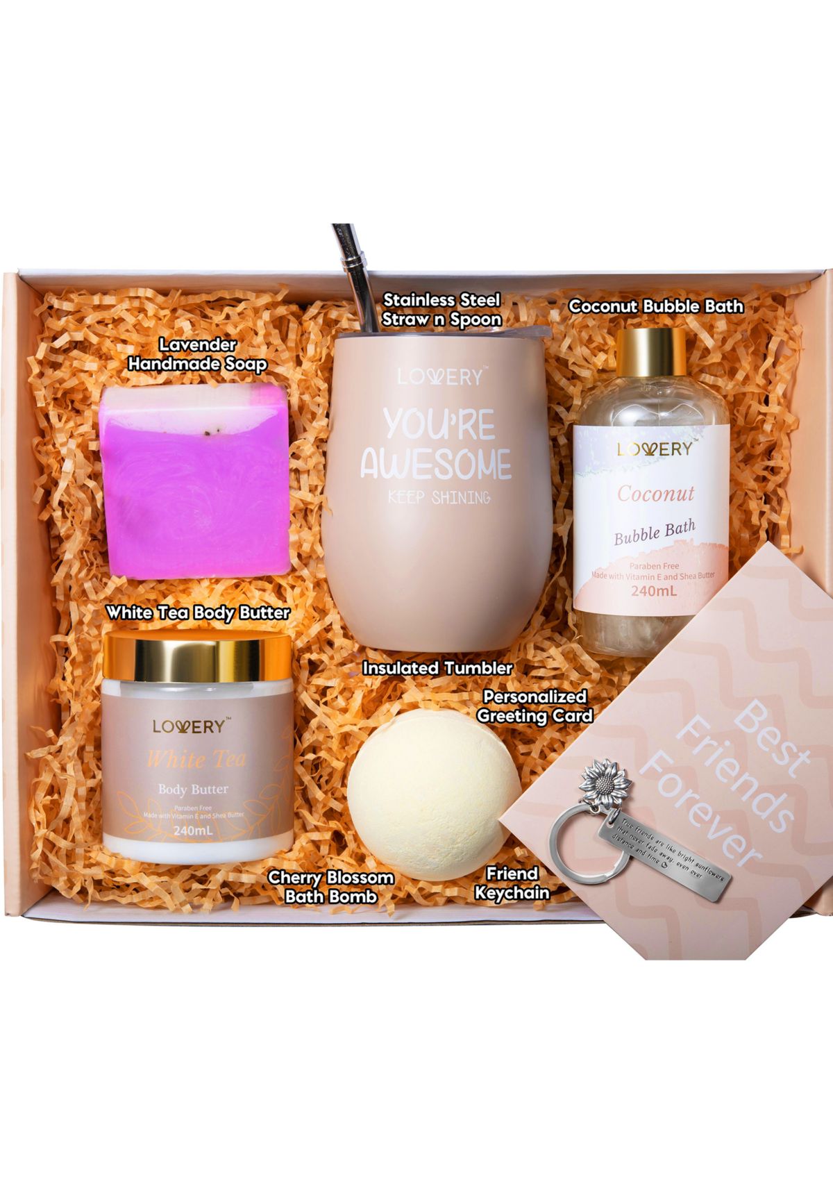 Best Friends Handmade Spa Gift Set