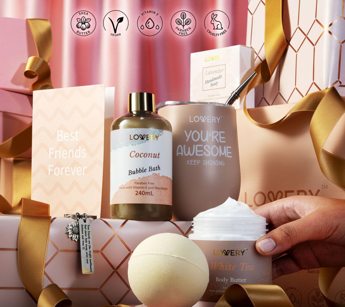 Best Friends Handmade Spa Gift Set