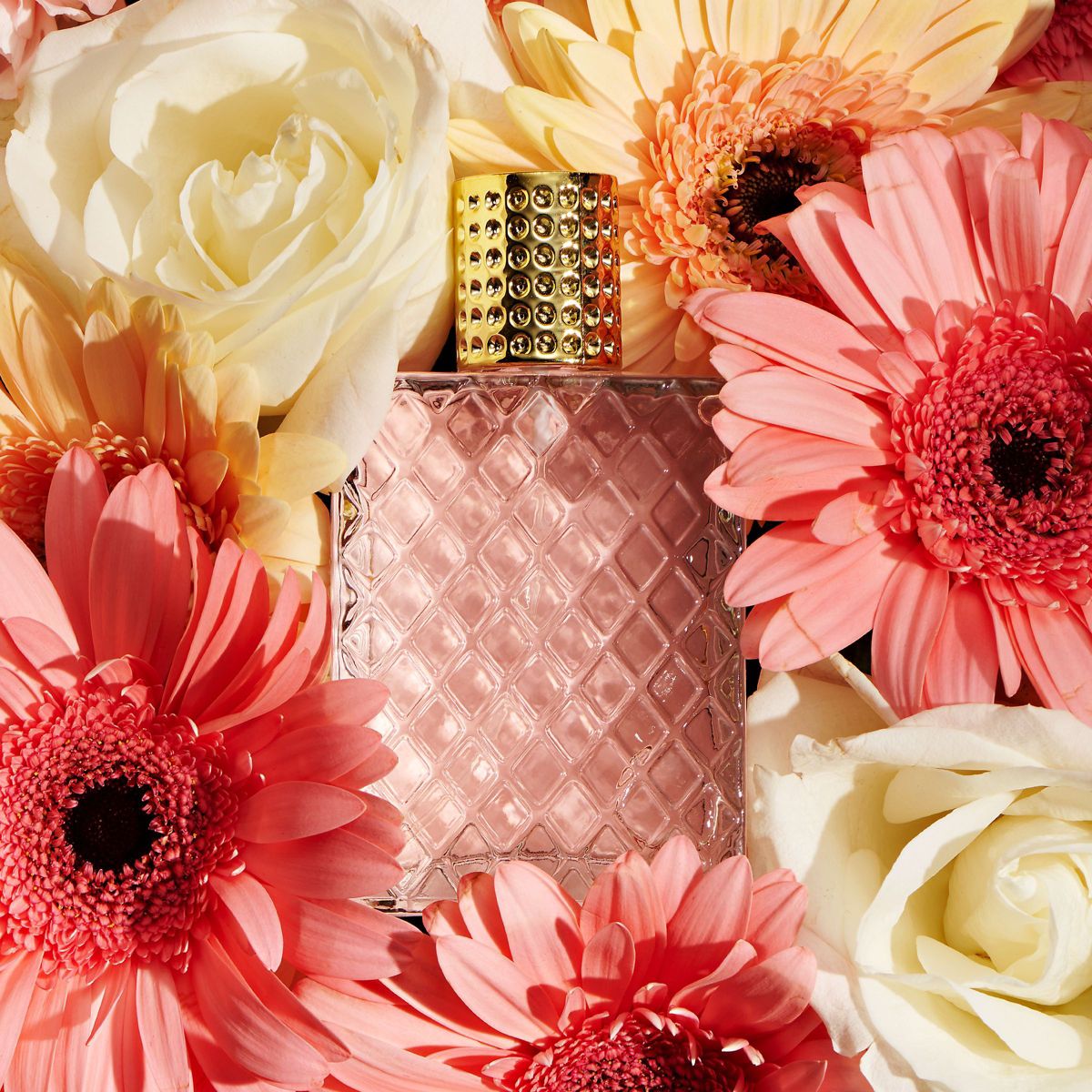 Luxury Enchanted Rose Bath & Body Beauty Kit with Leather Bag, Jade Roller & More