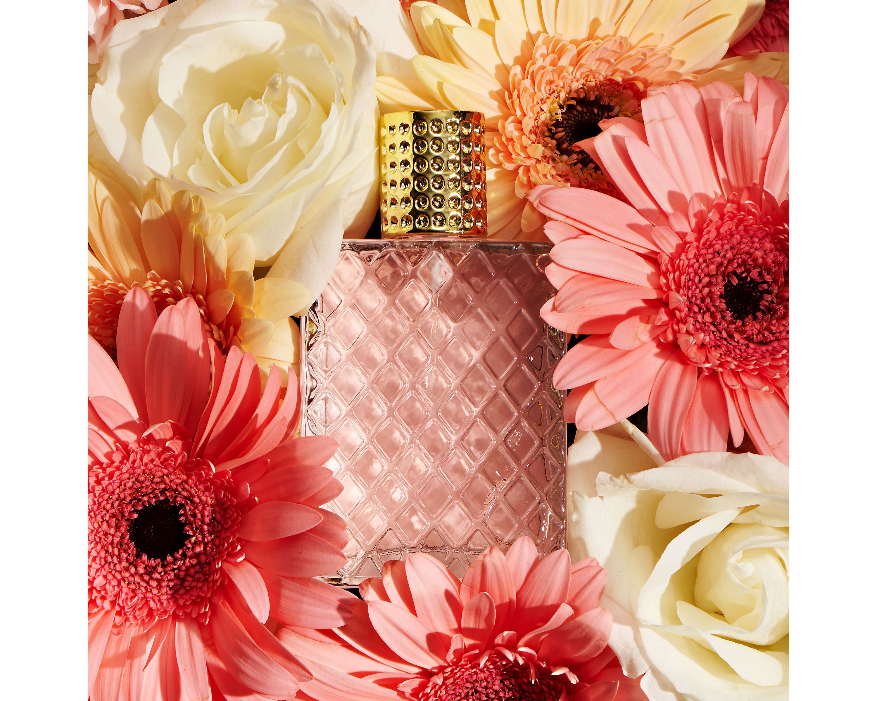 Luxury Enchanted Rose Bath & Body Beauty Kit with Leather Bag, Jade Roller & More