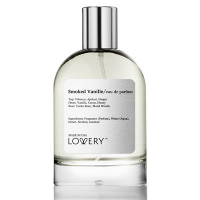 Lovery Smoked Vanille Perfume Inspired by Tom Ford Tobacco Vanille EDP - 3.38fl oz Long Lasting Eau de Parfum - Made in USA, Black, 3.4 Ounces