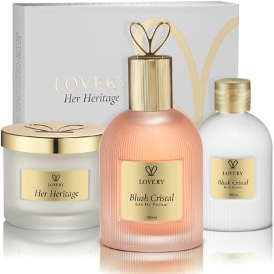 Lovery 4-Pc. Limited Edition Blush Cristal Beauty Body Care Gift Set