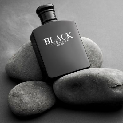 Black Intense Mens Bath and Body Home Spa Gift Set