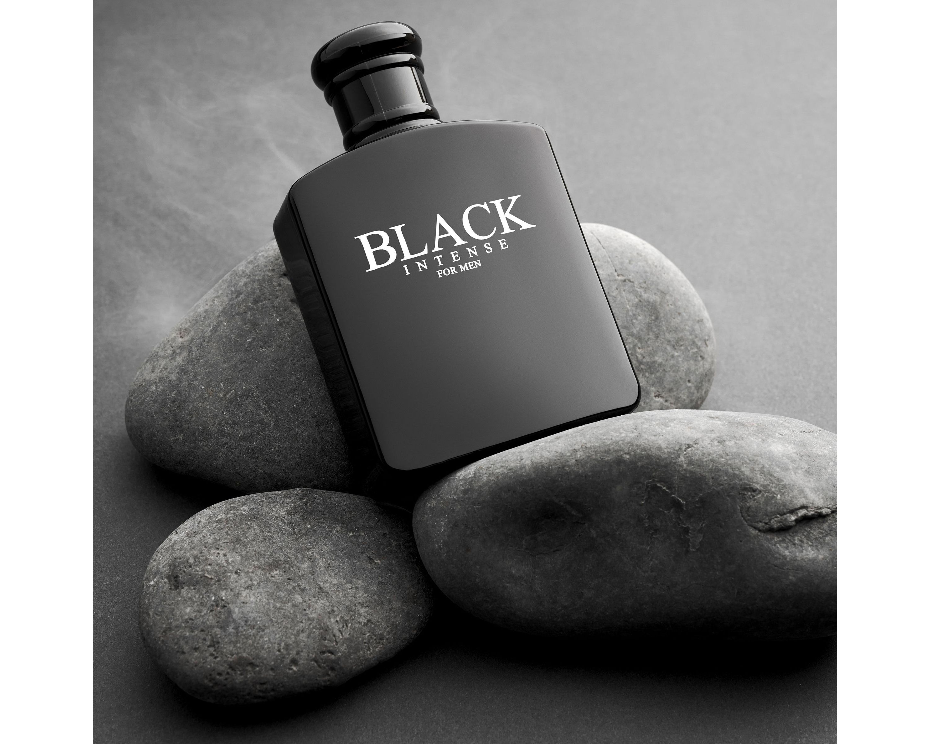 Black Intense Mens Bath and Body Home Spa Gift Set