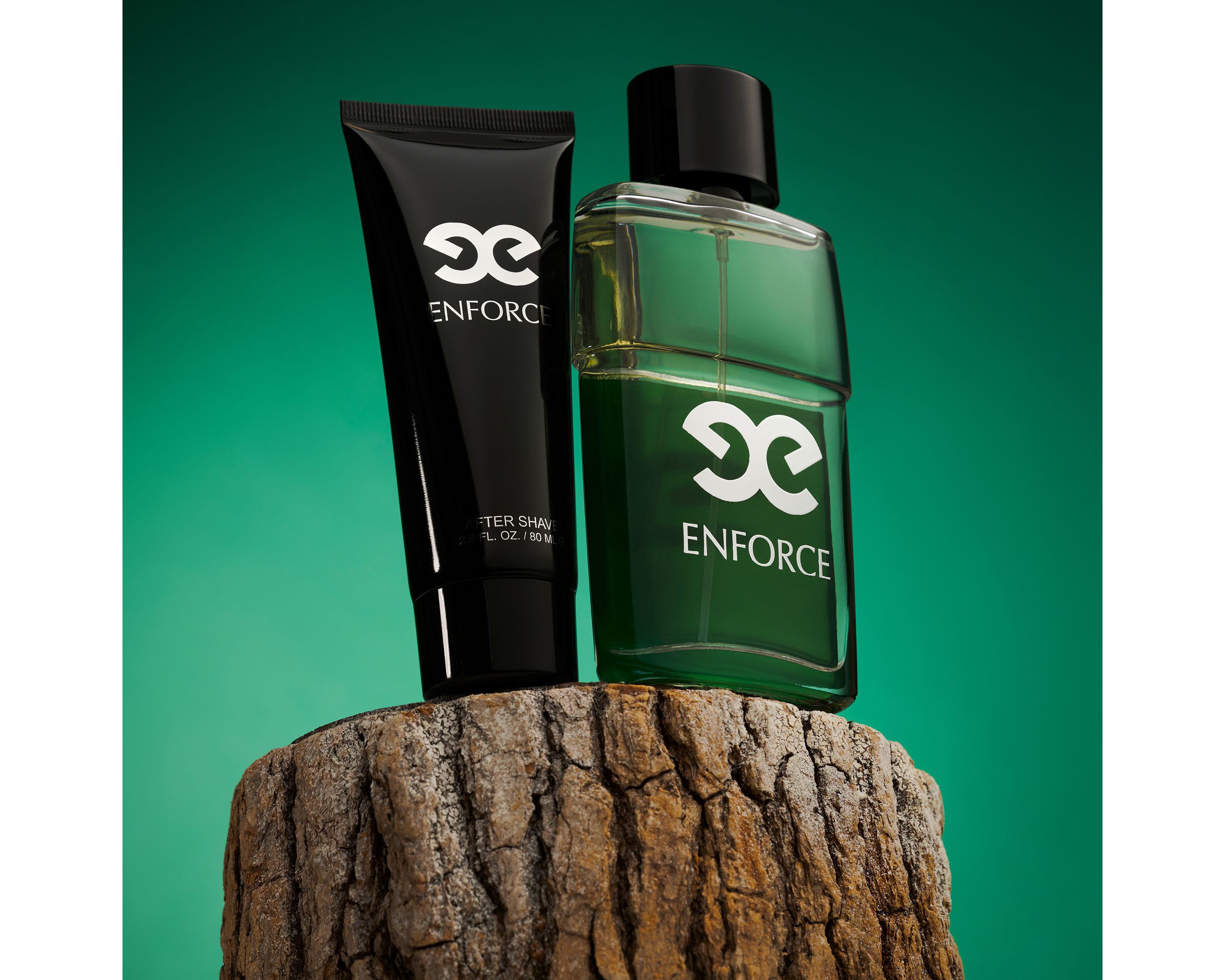 Enforce Mens Bath and Body Pampering Set - 2pc Home Spa Beauty Gift