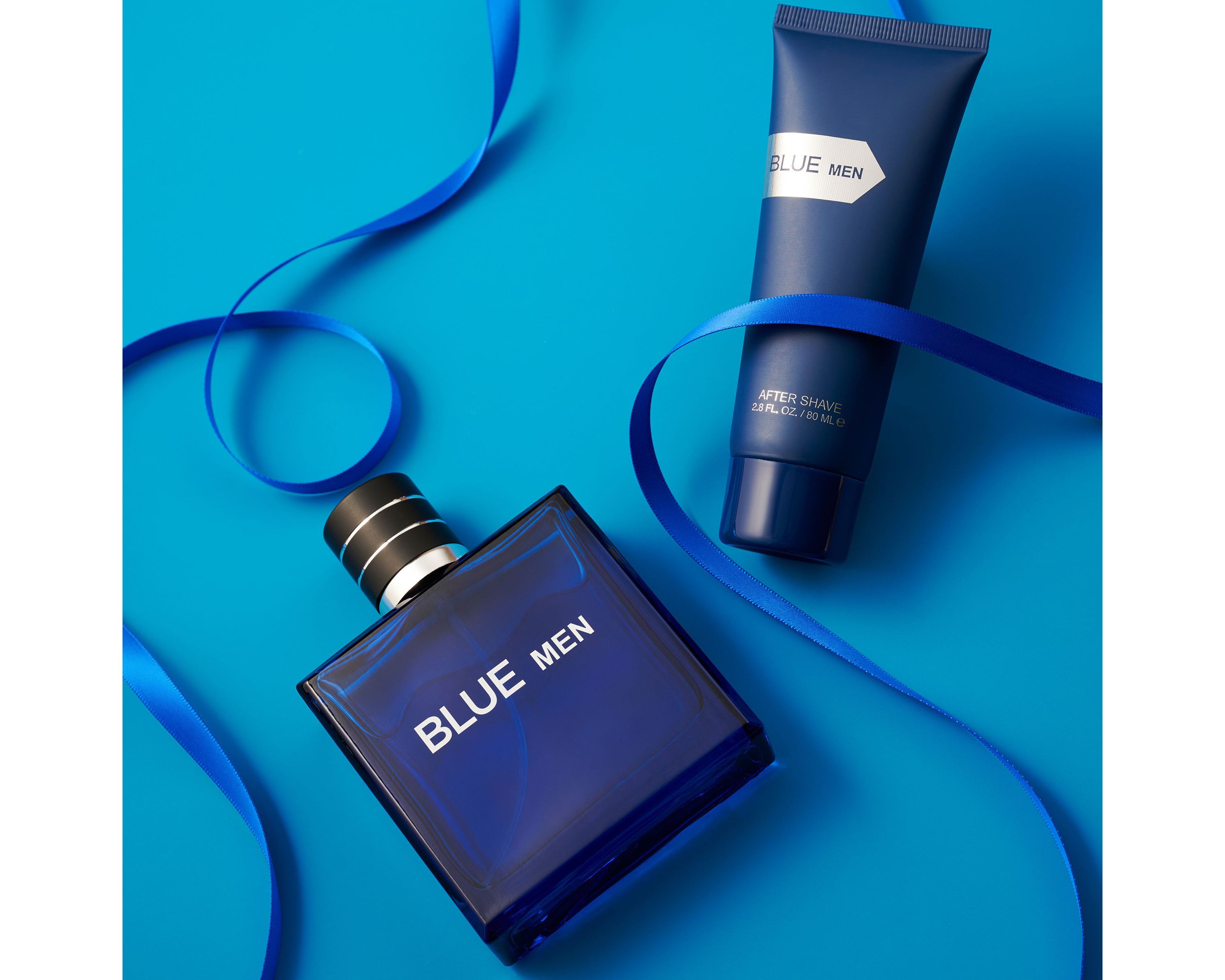Blue Men Beauty and Personal Care Set - Perfume and After Shave Selfcare Gift