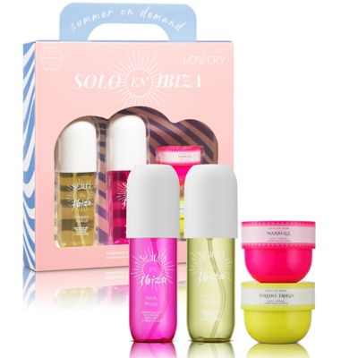 Lovery 4-Pc. Solo en Ibiza Body Care Gift Set, Blue