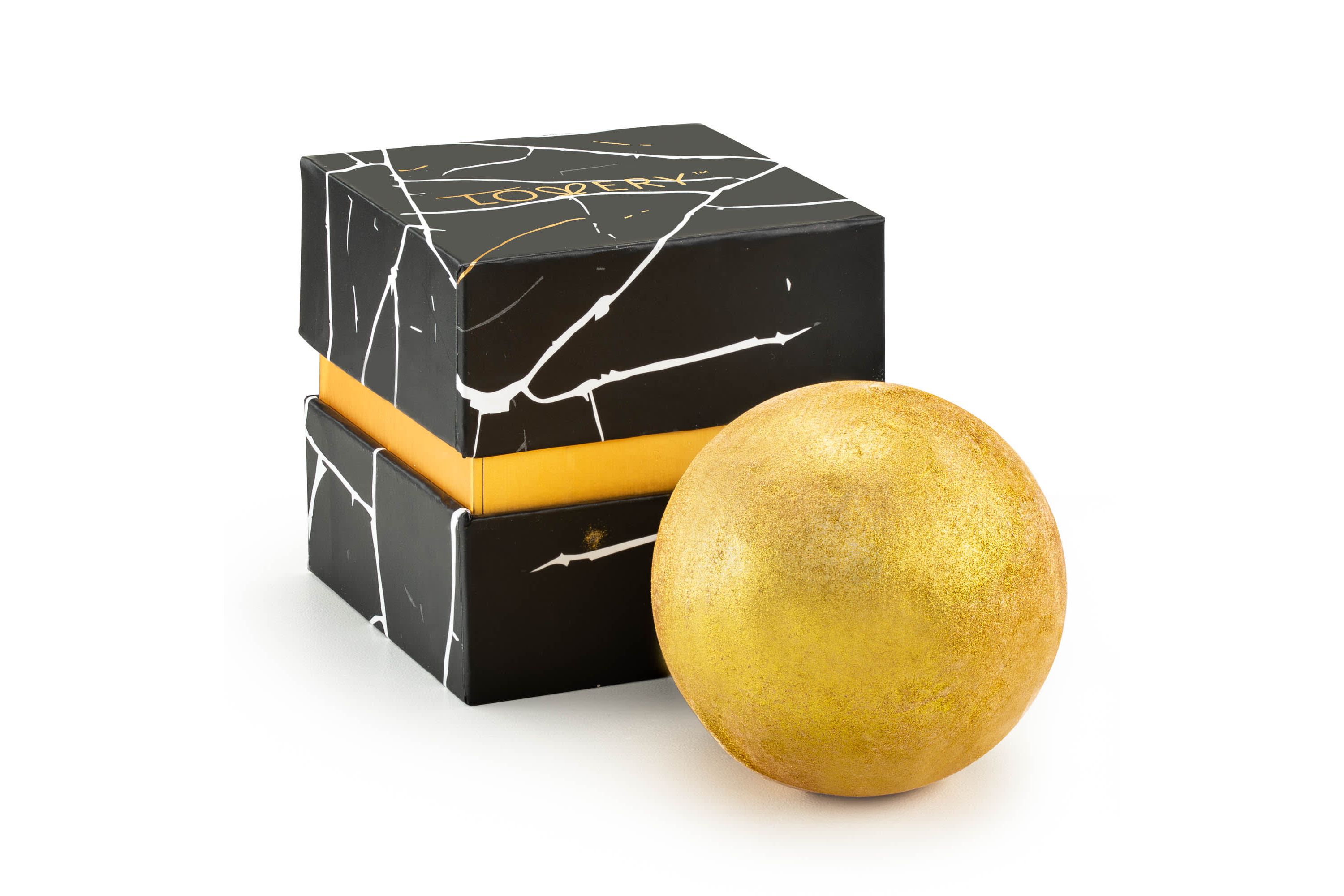14K Gold Plated Halo CZ Stud Earring with Pouch, Bath Bomb & Gift Box