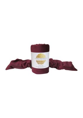 Luxury Spa Wrap - Cranberry Velvet