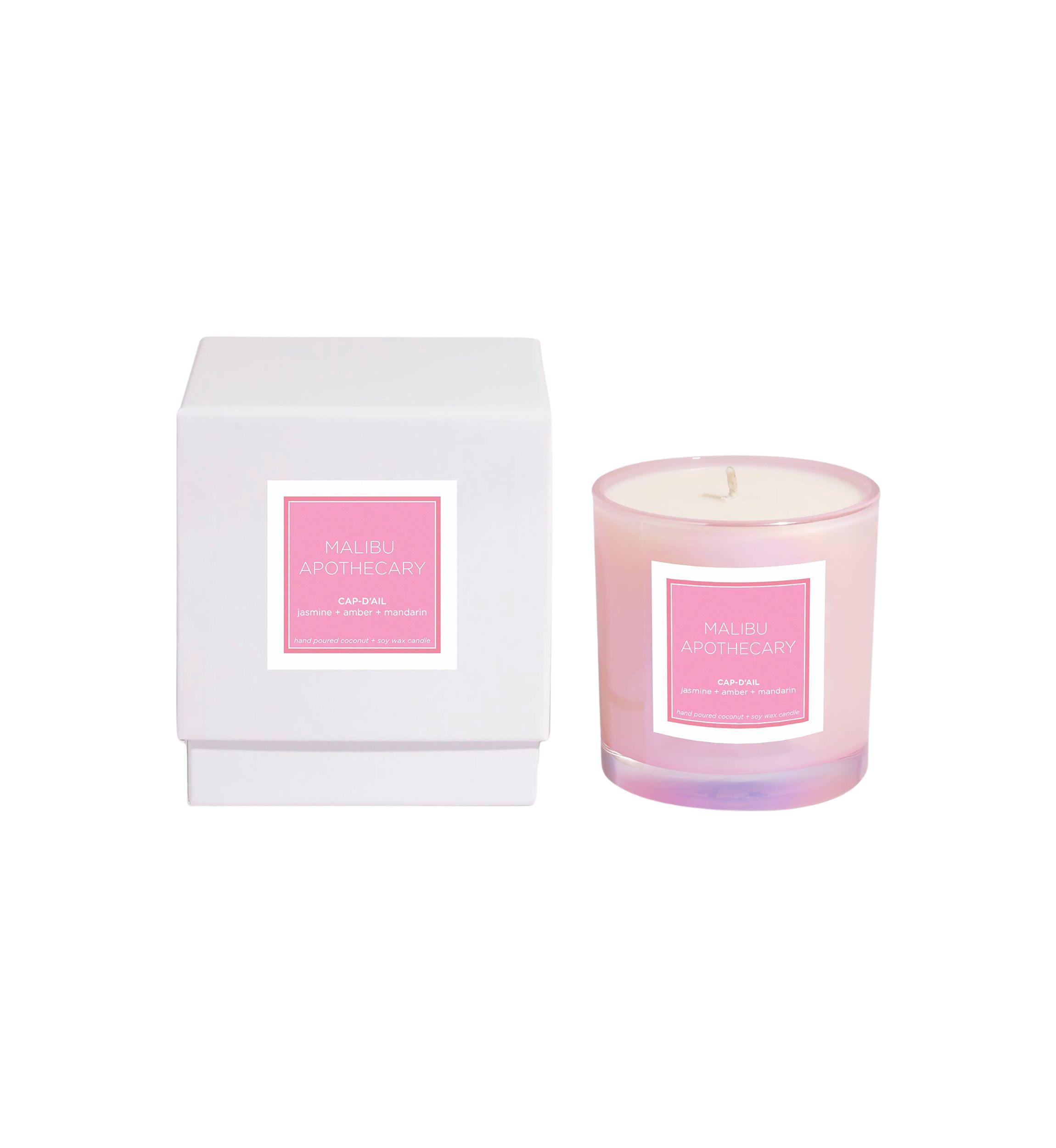 Cap-dAil | Iridescent Pink Candle