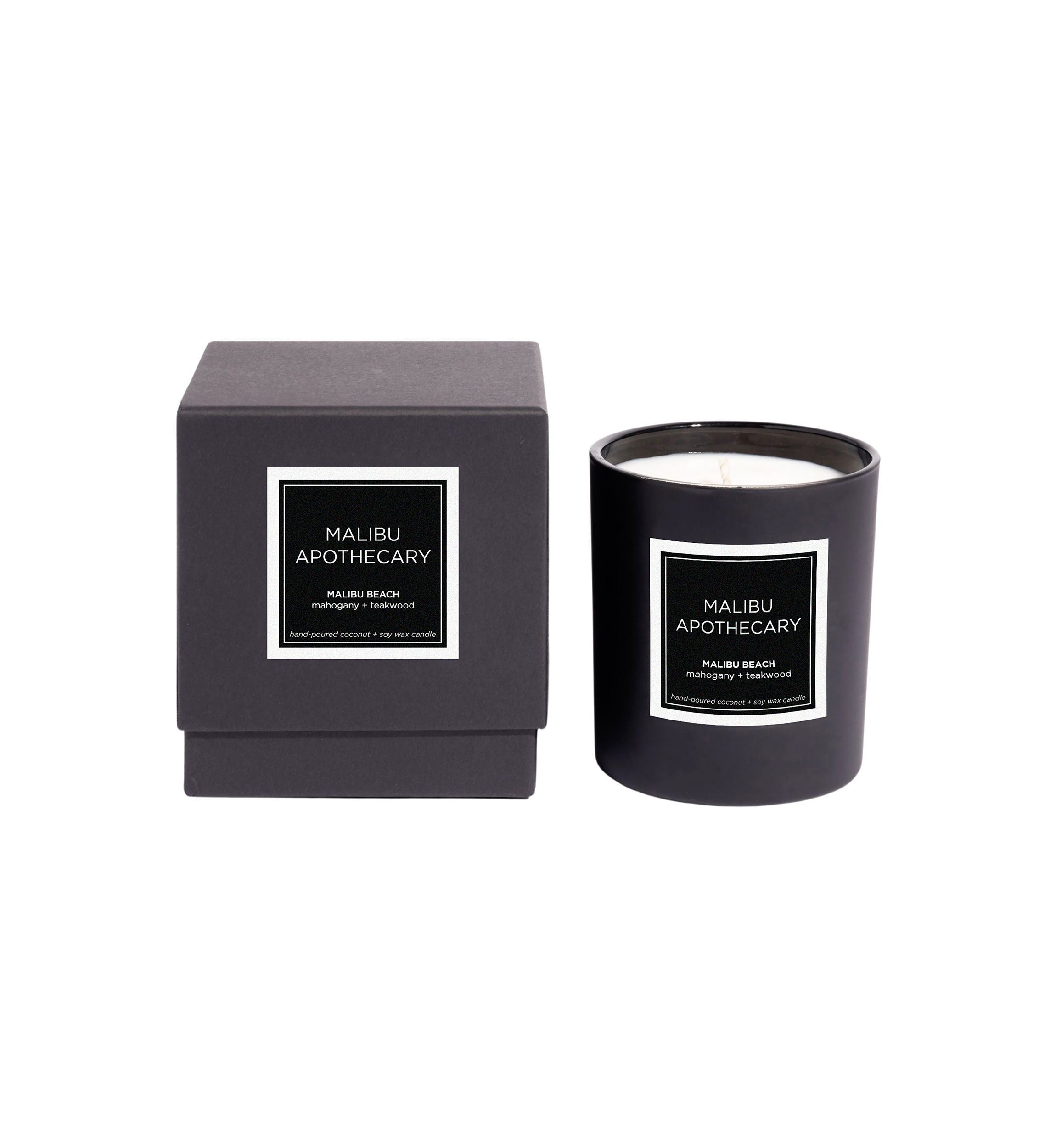 Malibu Beach | Matte Black Candle