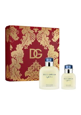 Dolce & Gabbana Men's Light Blue Pour Homme Eau De Toilette 2-Piece Gift Set - $120 Value, 200 Ml -  8057971187478