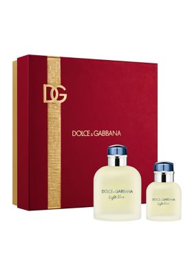 Dolce Gabbana Light Blue Pour Homme Eau de Toilette 2 Piece Gift Set 187 Value belk