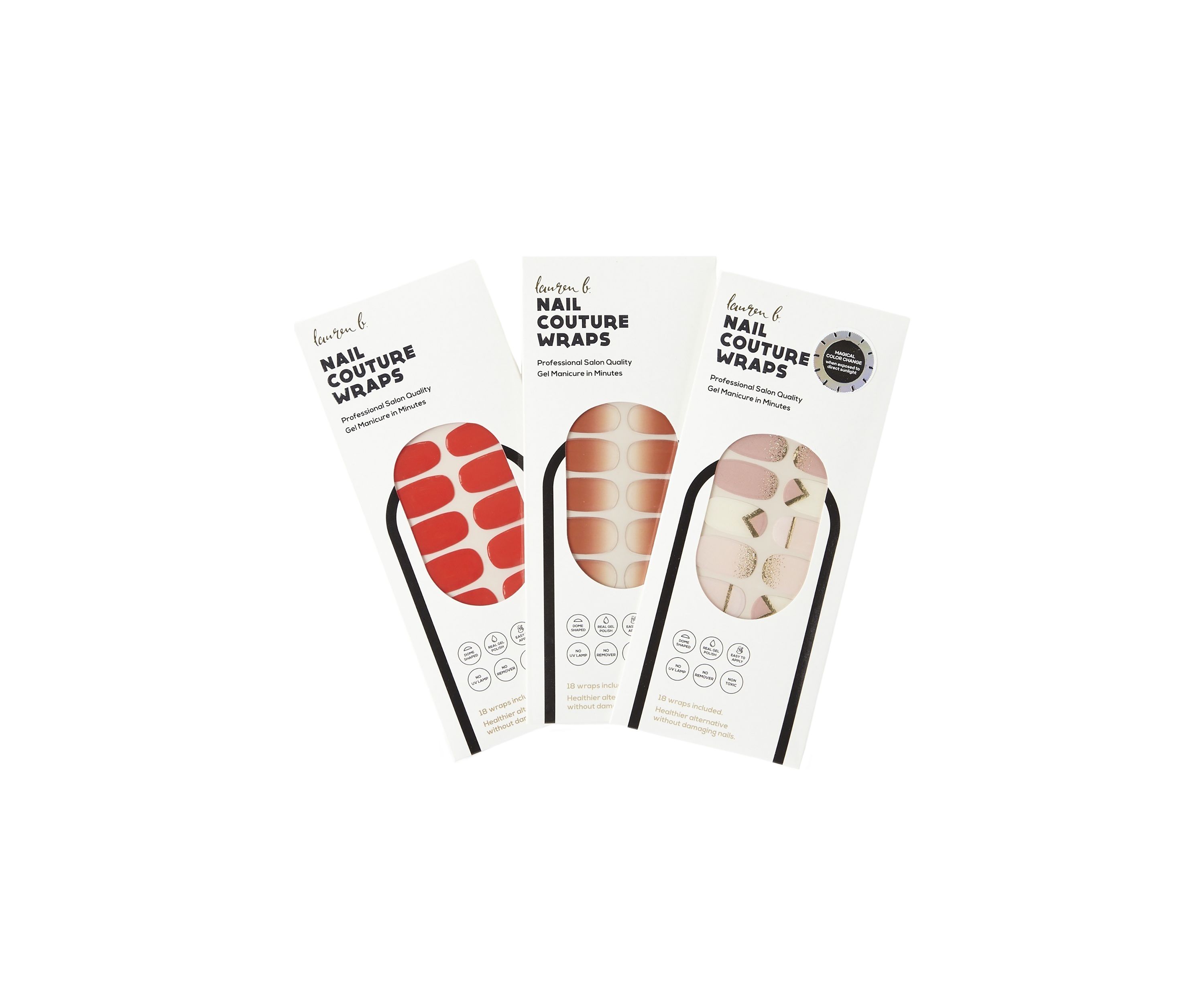 Assorted Pre-Pack Nail Polish - Red