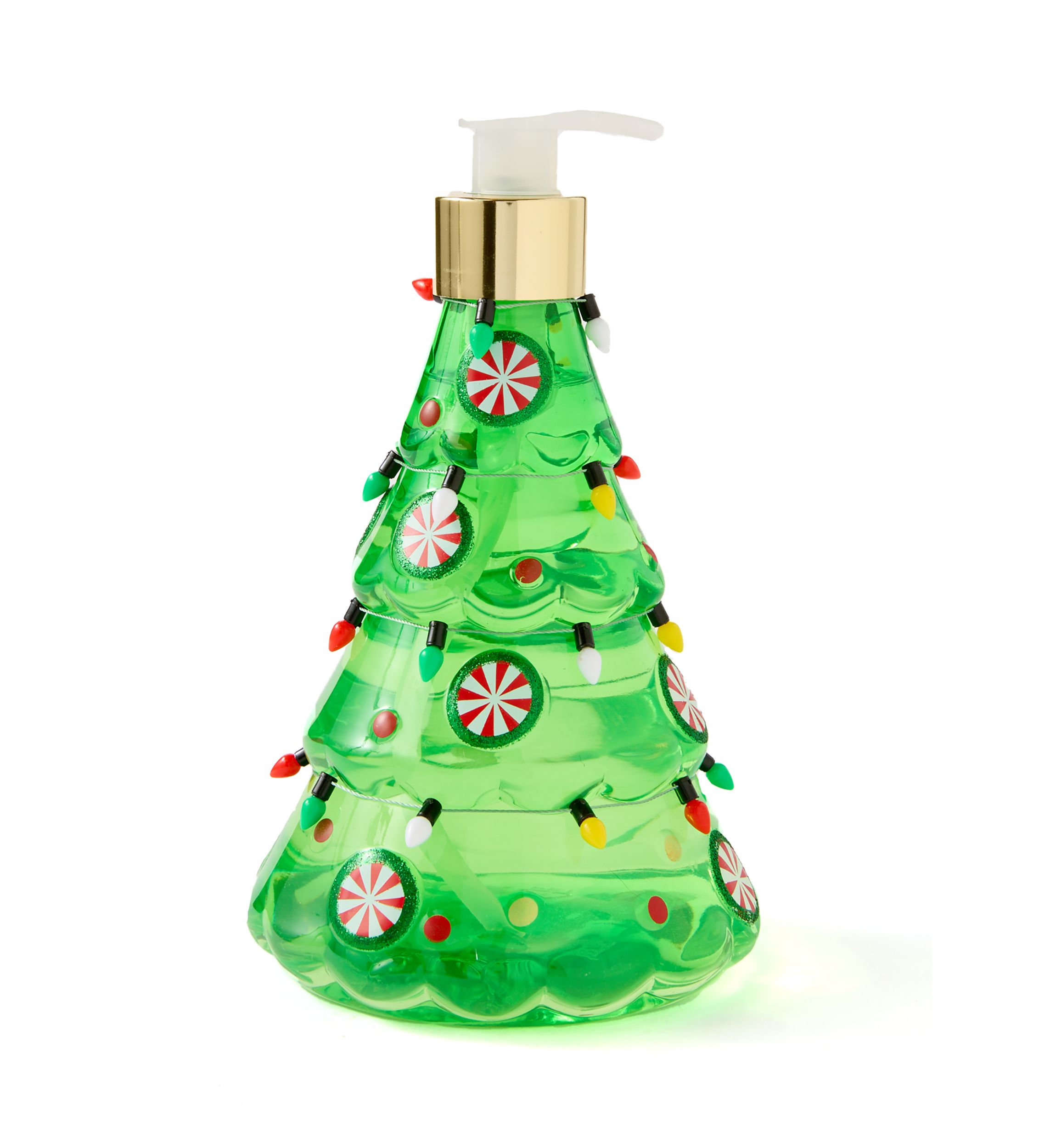 Green Christmas Tree Peppermint Hand Soap