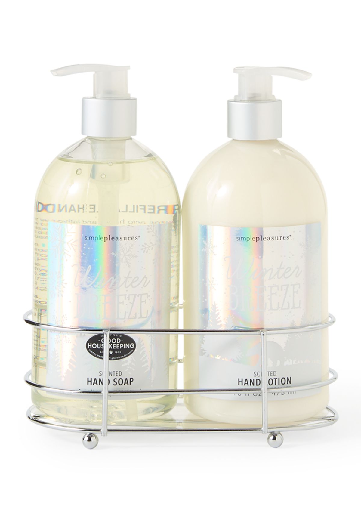 Winter Breeze Hand Soap and Lotion Caddy 