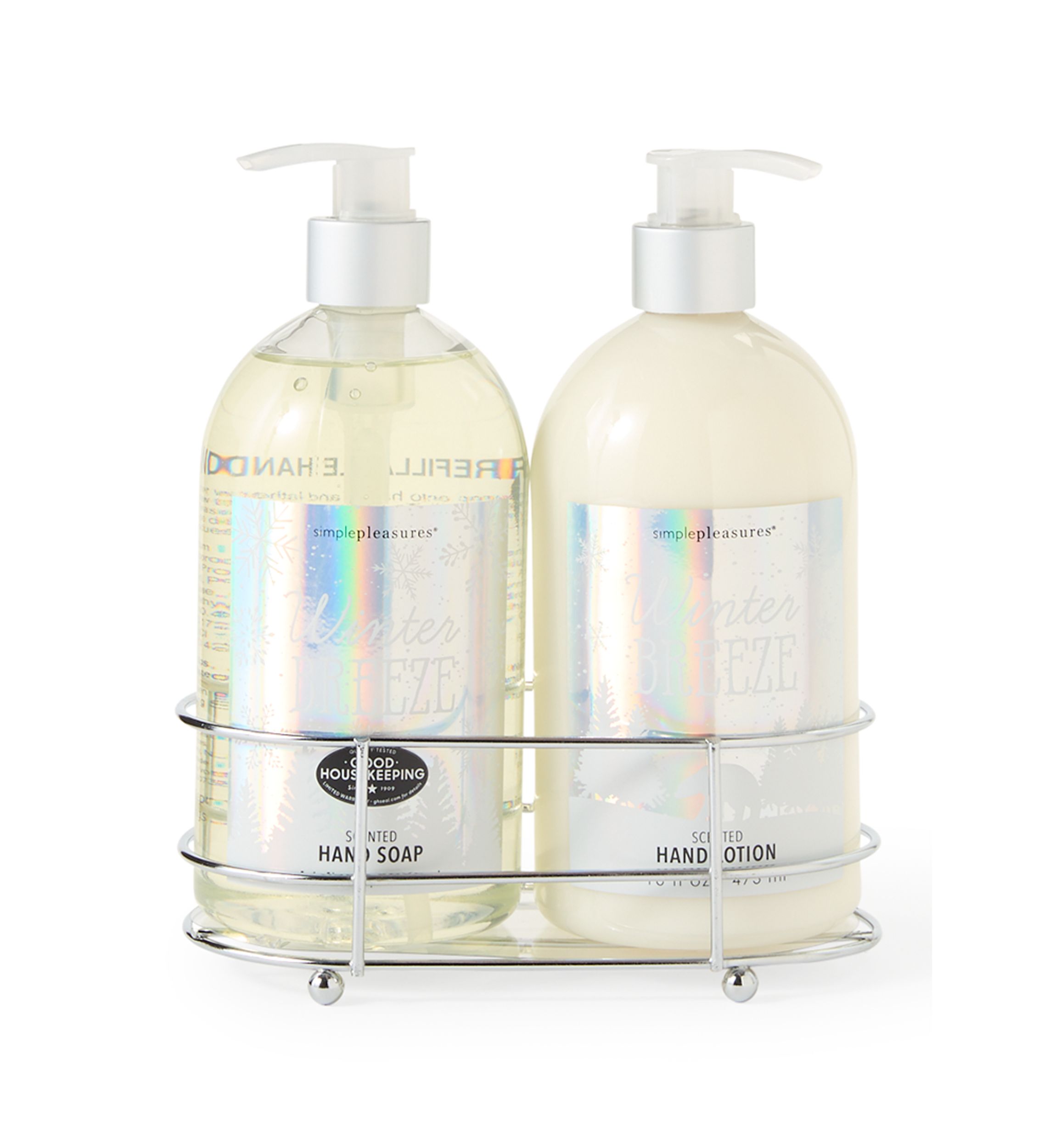 Winter Breeze Hand Soap and Lotion Caddy 