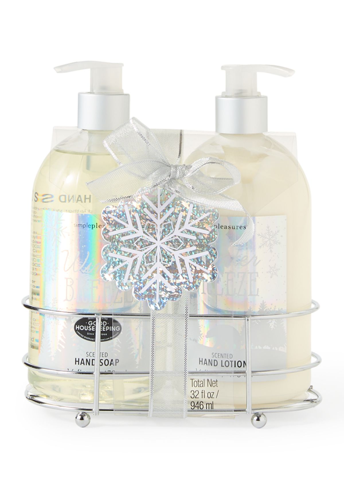 Winter Breeze Hand Soap and Lotion Caddy 
