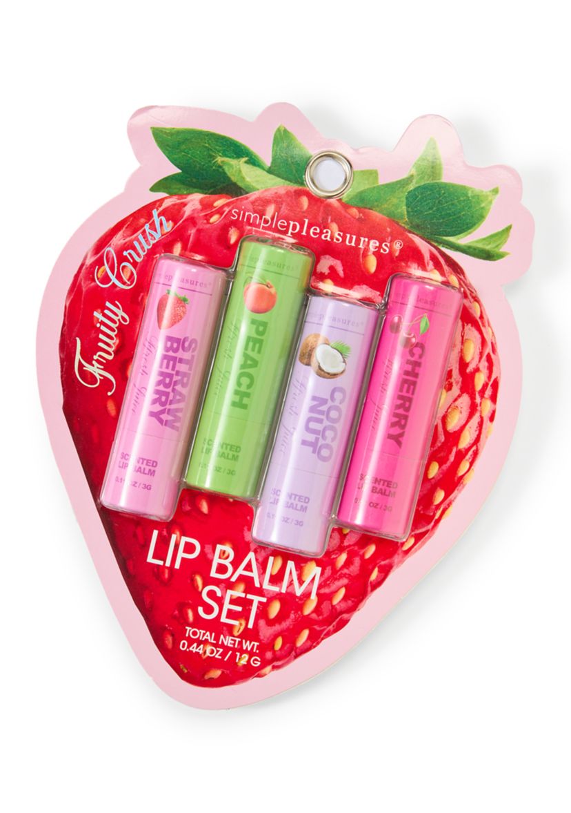 Tahari 4-Piece Chunky Lip Balm Set | Belk