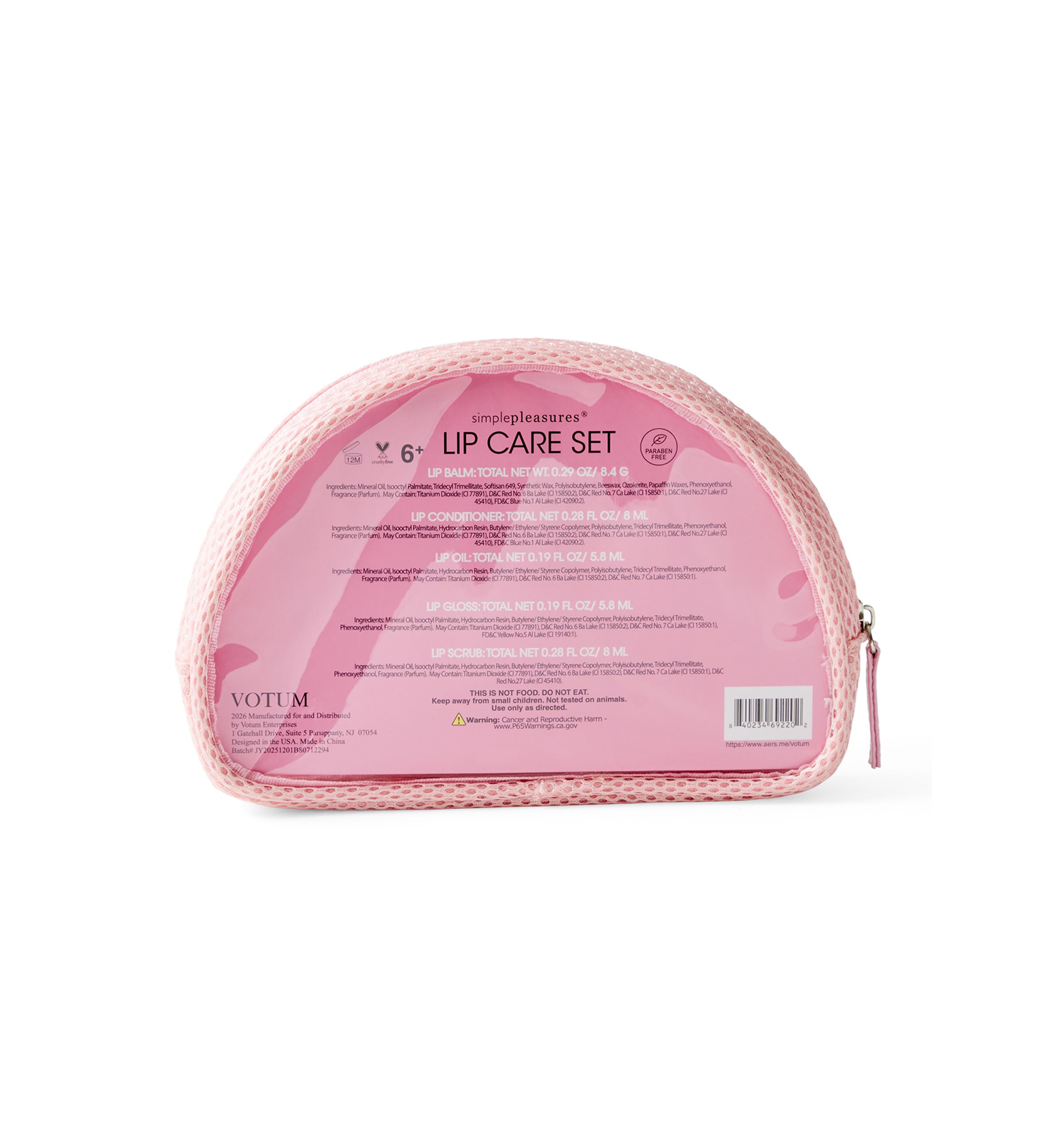 Tahari Simple Pleasures Fruity Crush Lip Care Set | Belk