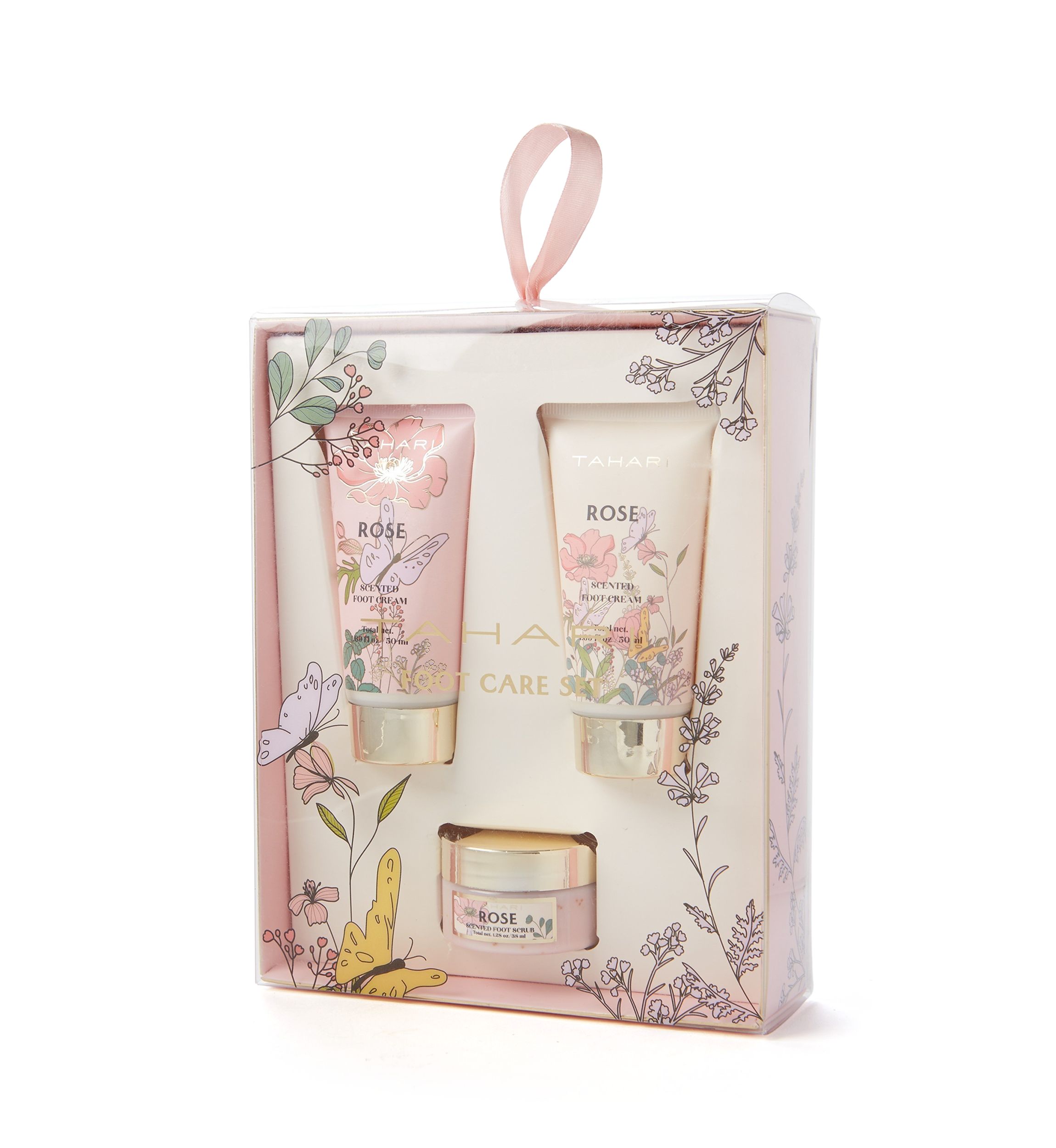 Rose Foot Care Set