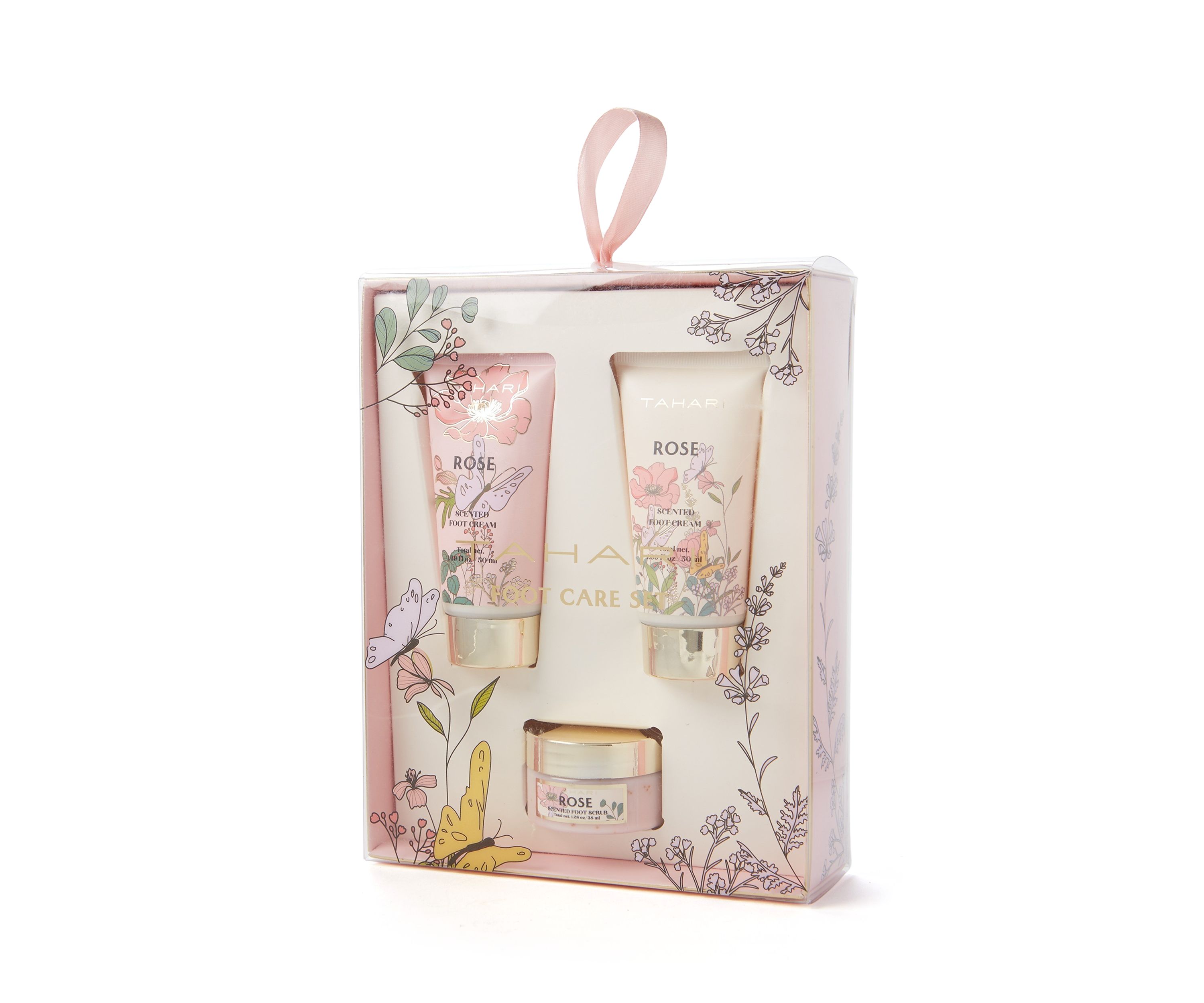 Rose Foot Care Set