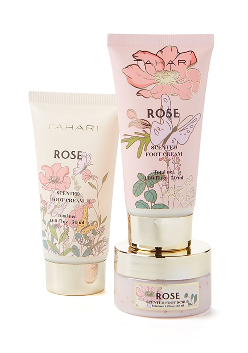 Rose Foot Care Set