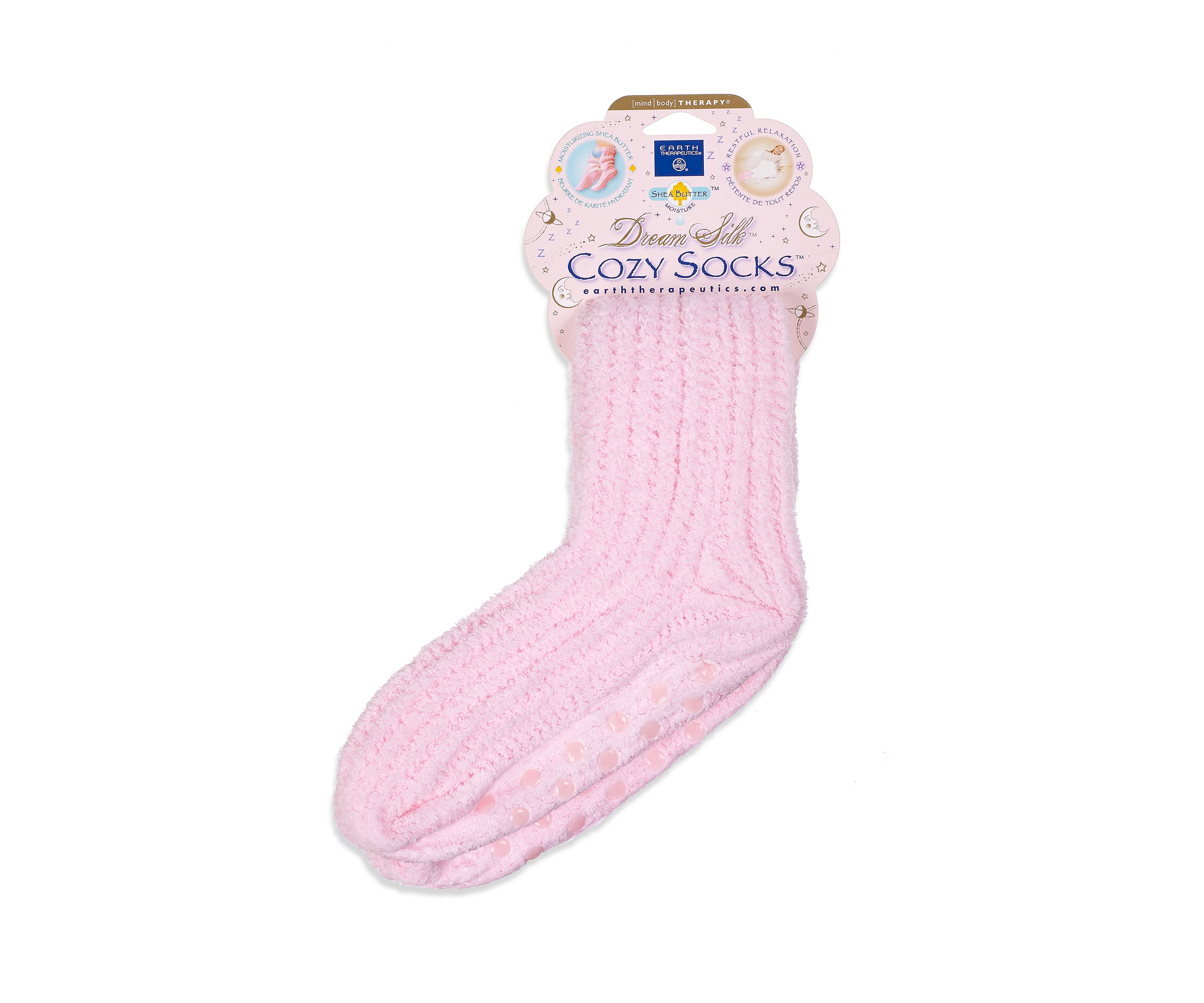 Cozy Pink Dream Silk Socks