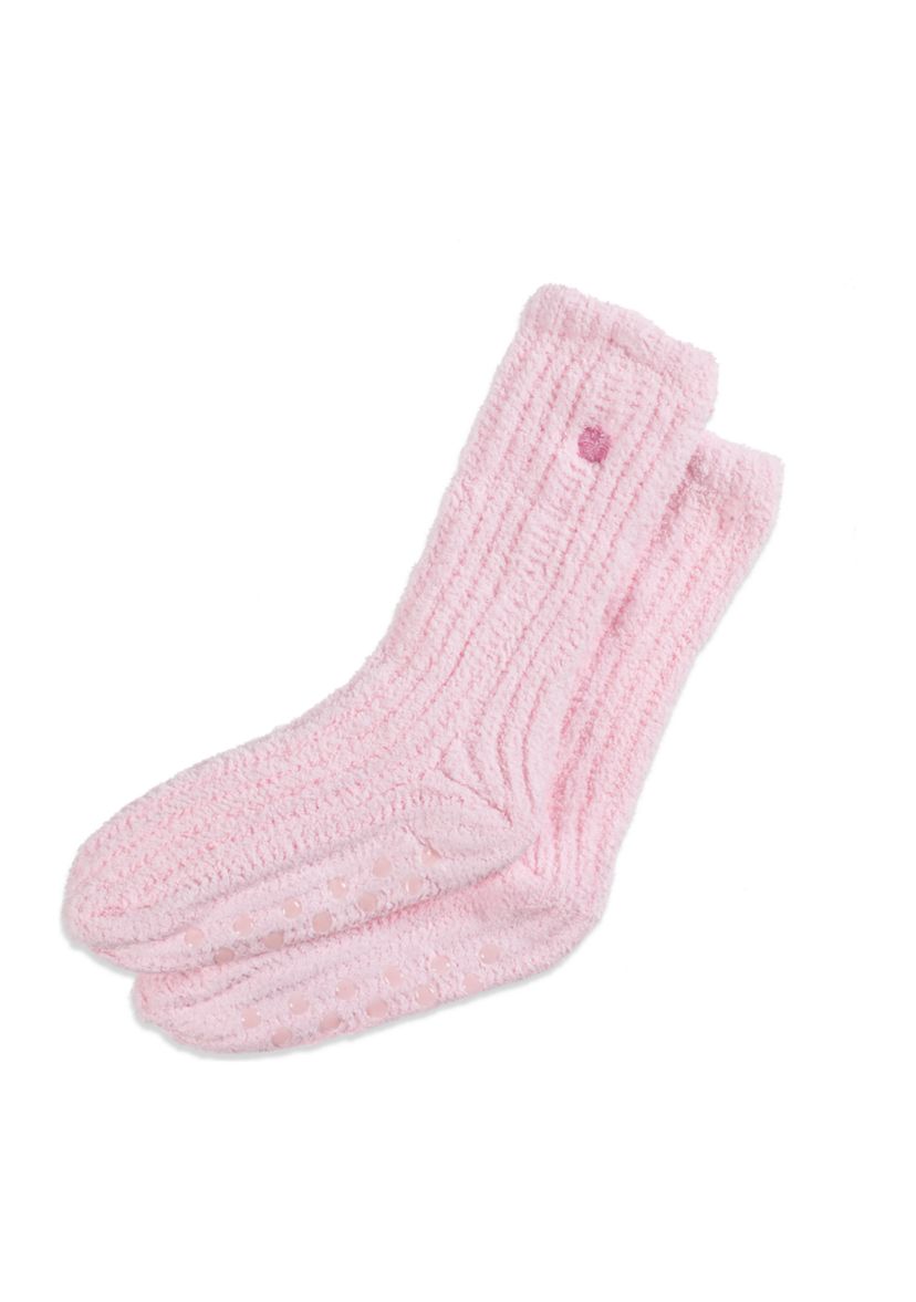 Cozy Pink Dream Silk Socks