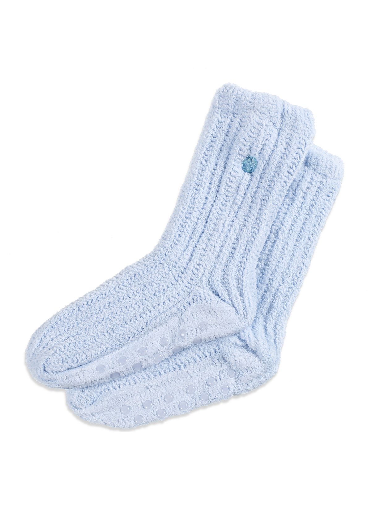 Cozy Blue Dream Silk Socks