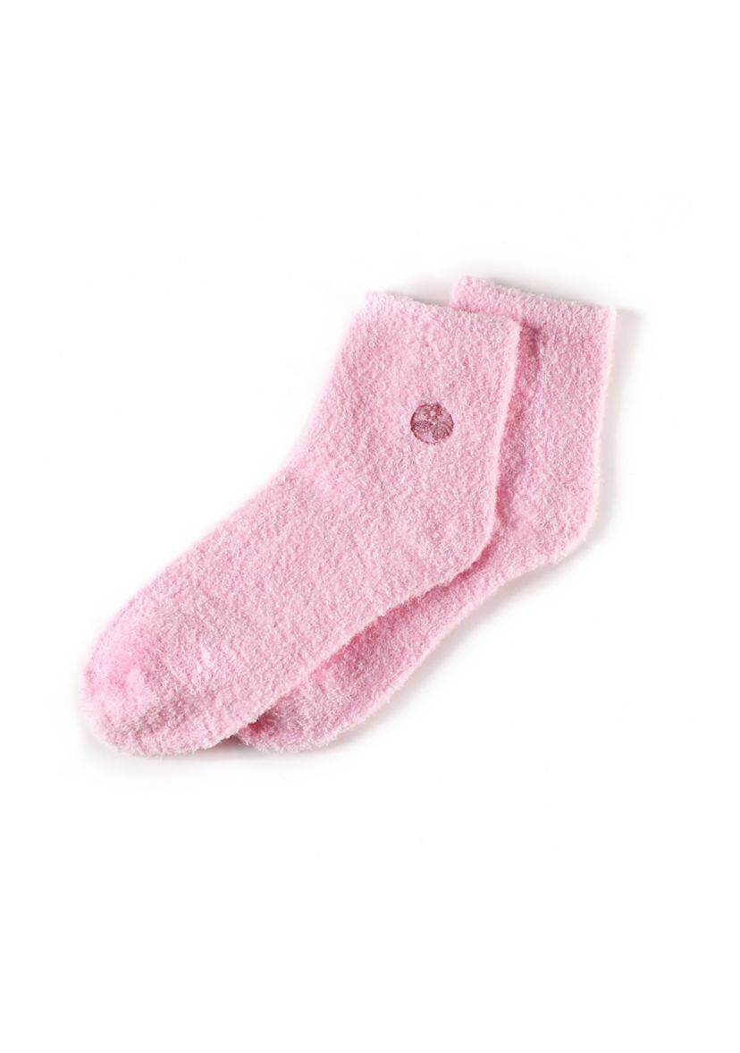 Aloe Pink Snow Socks