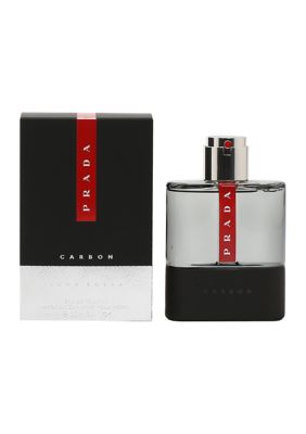 Prada Luna Rossa Carbon for Men Eau de Toilette Spray, 3.4 Ounces