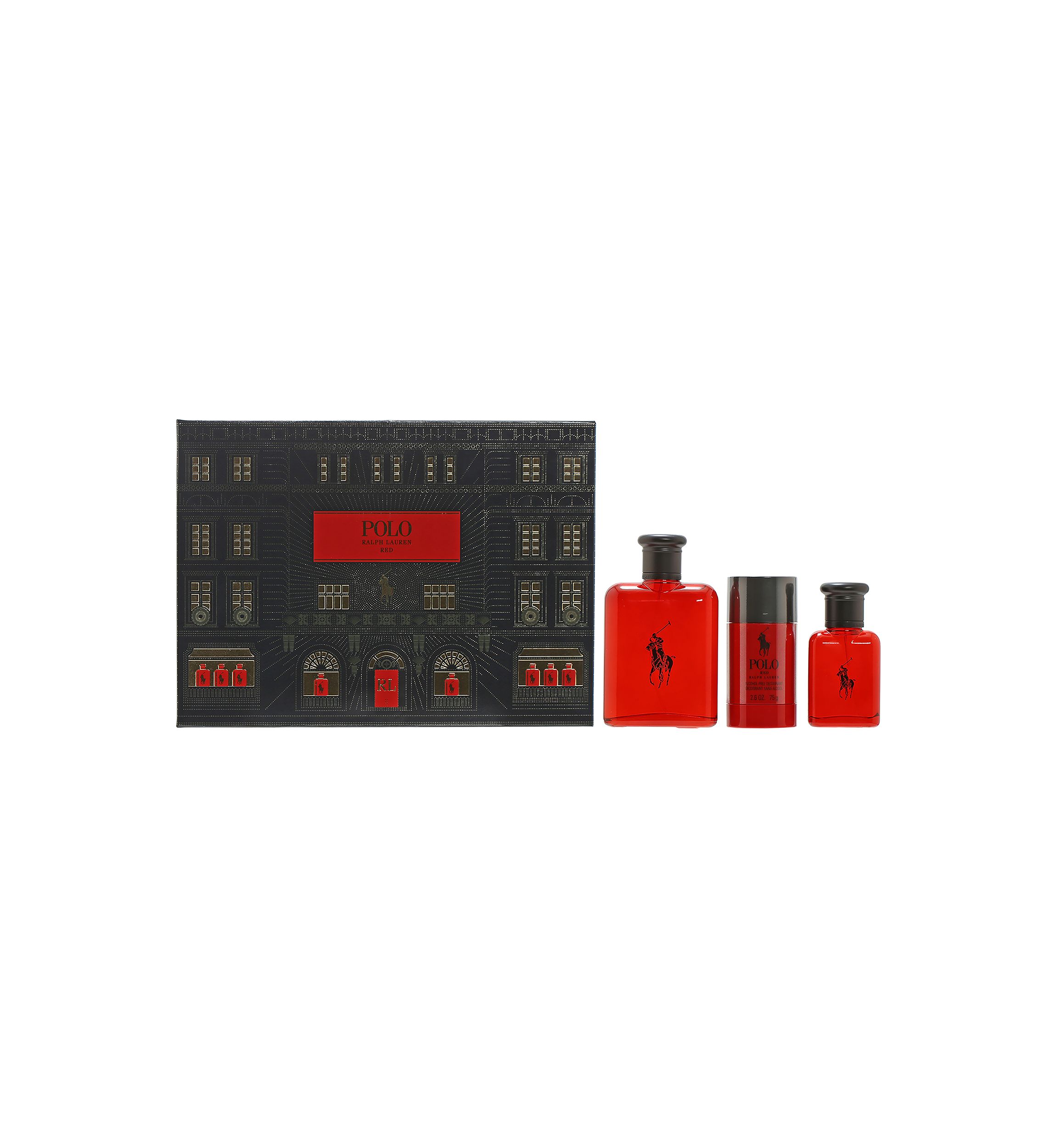 Red Eau de Toilette 3-Piece Set