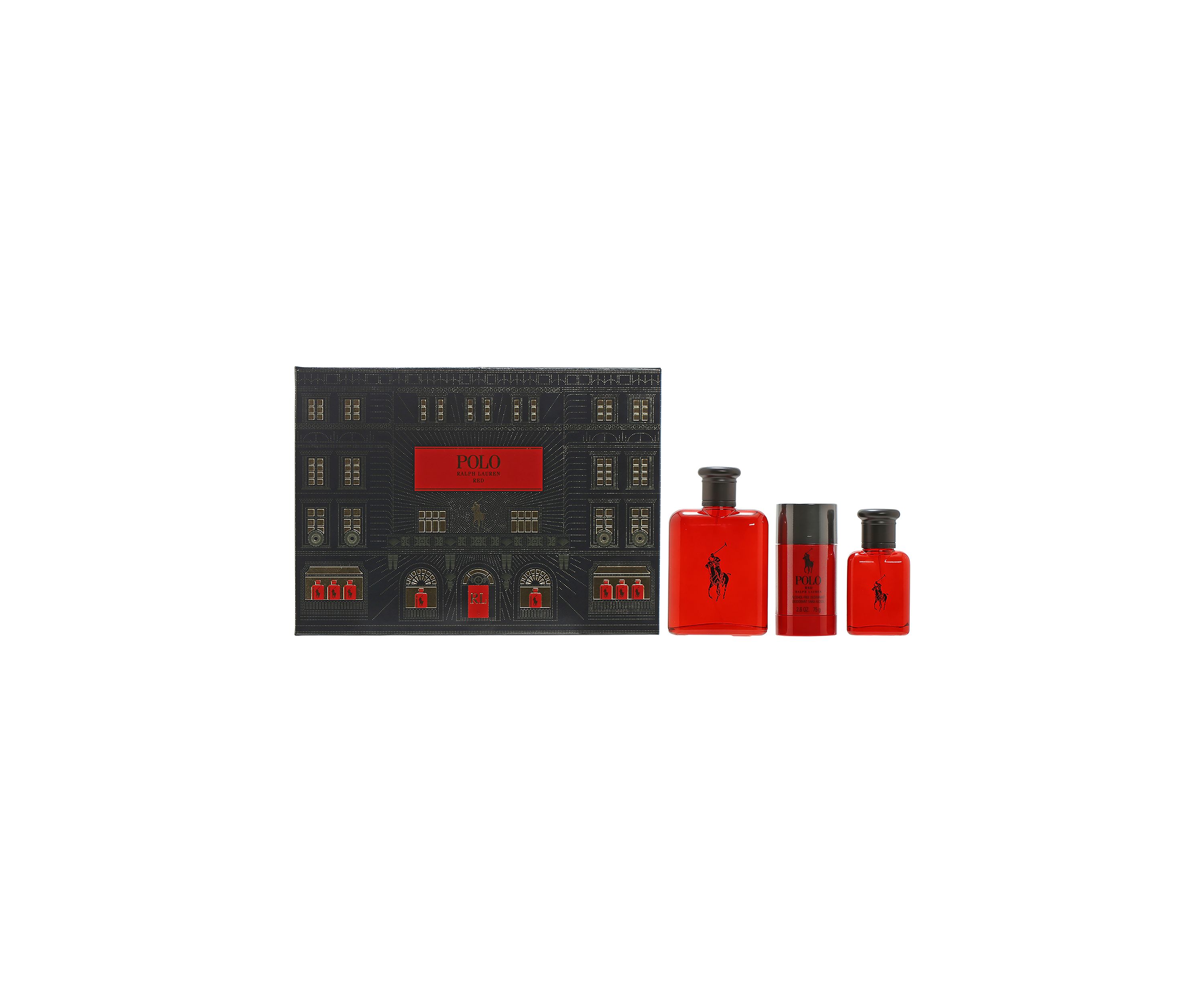 Red Eau de Toilette 3-Piece Set