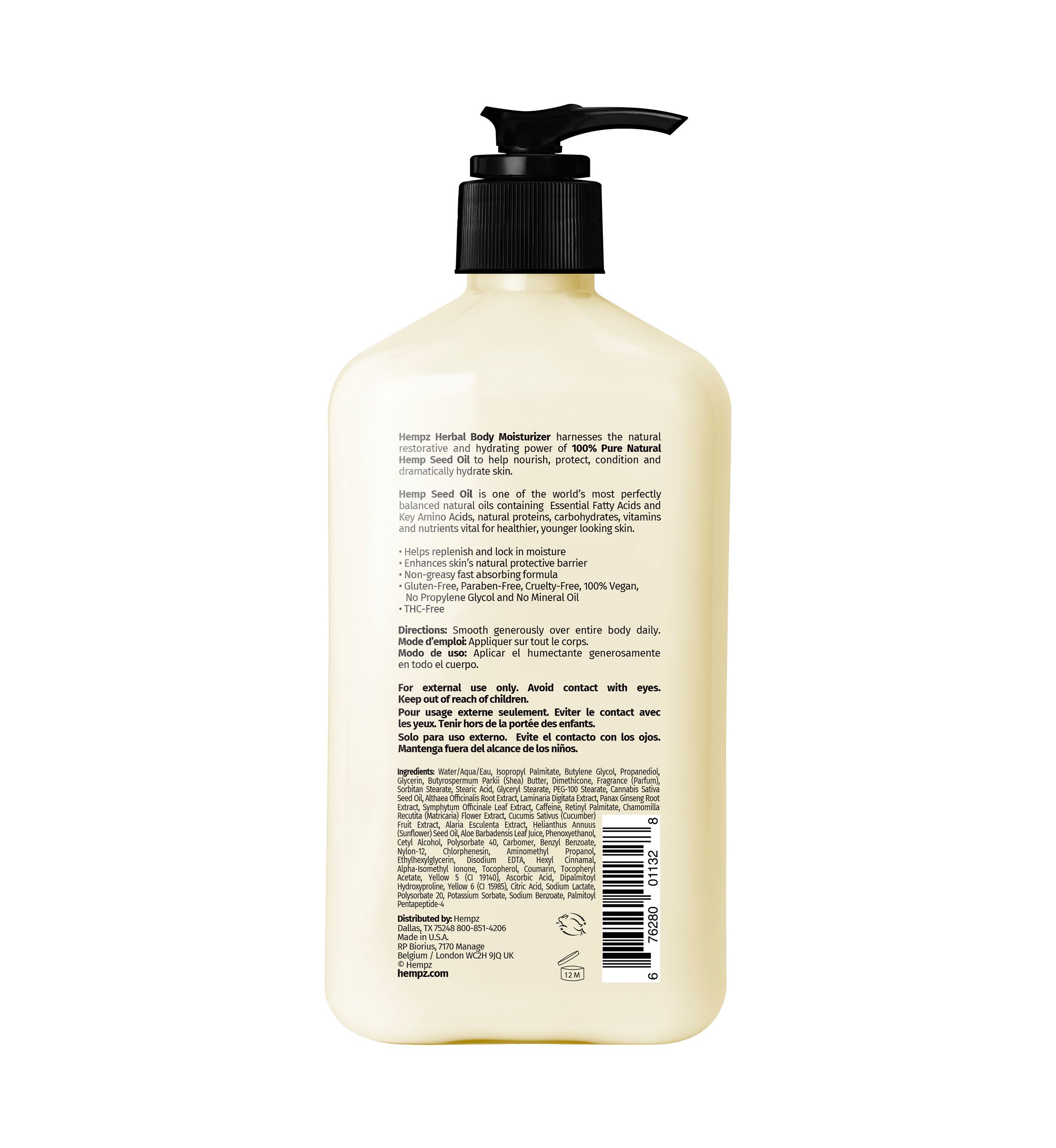 Age Defying Herbal Body Moisturizing Lotion
