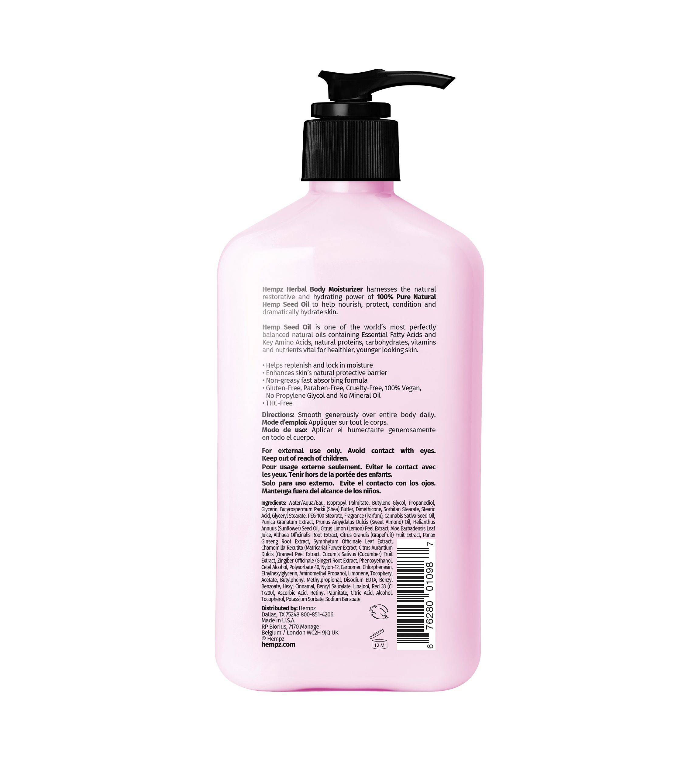 Pomegranate Herbal Body Moisturizing Lotion