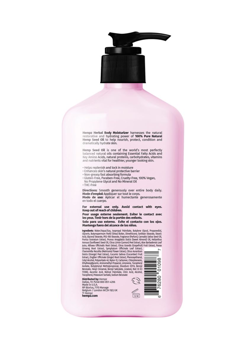 Pomegranate Herbal Body Moisturizing Lotion