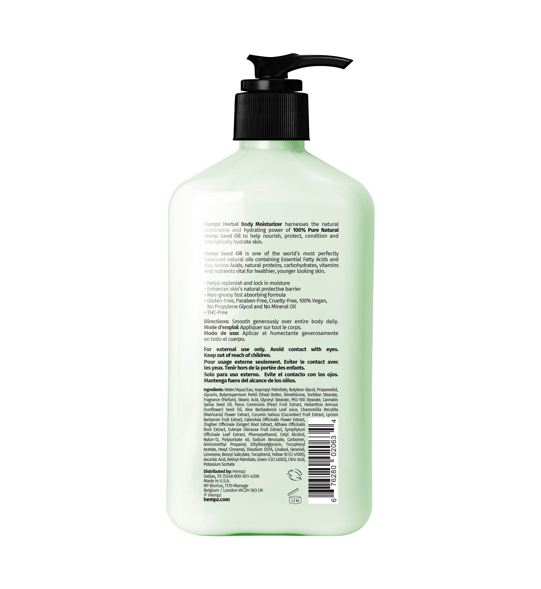 Exotic Green Tea & Asian Pear Herbal Body Moisturizing Lotion