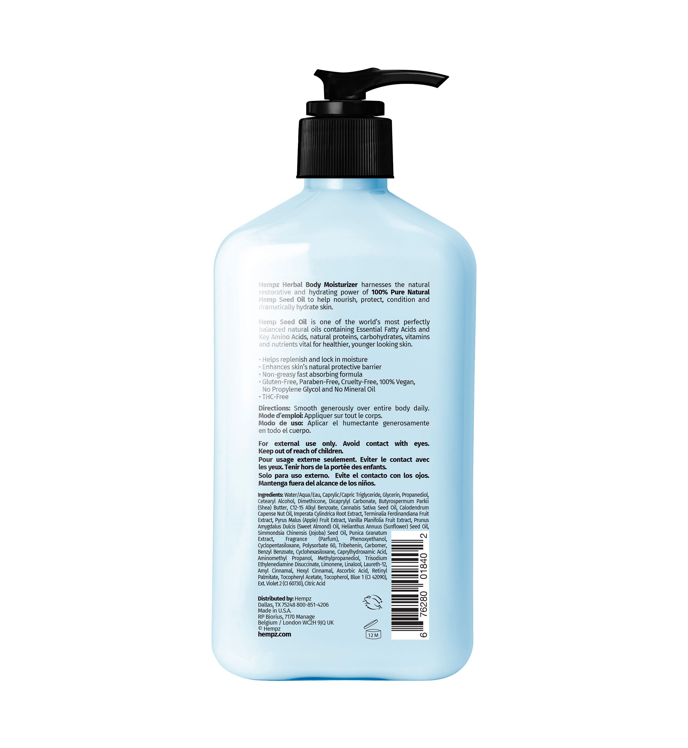 Triple Moisture Fresh Citrus Herbal Whipped Body Crème Moisturizing Lotion