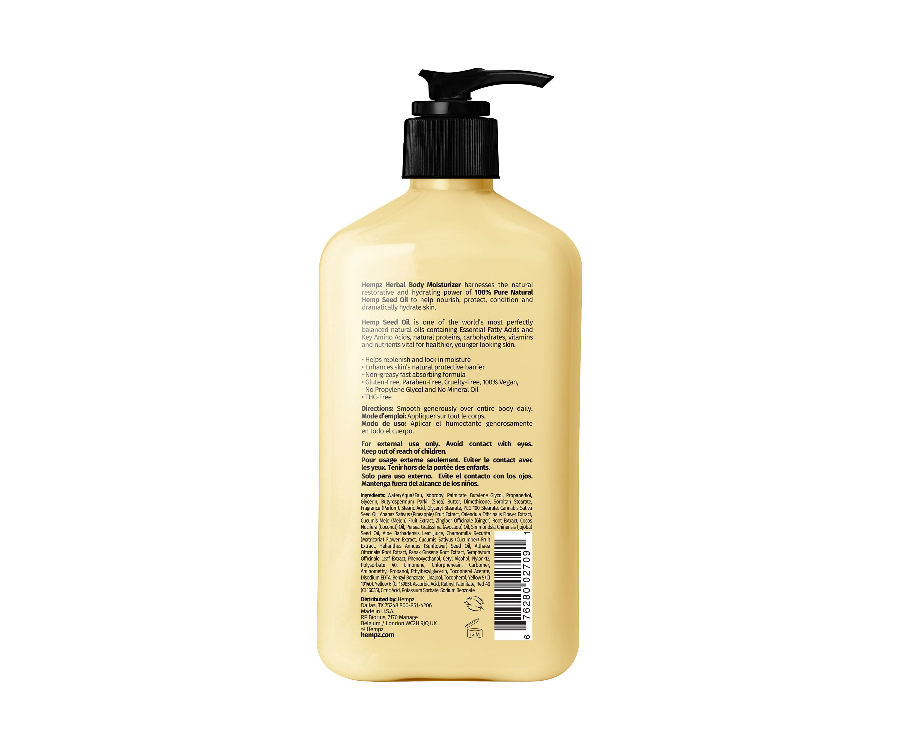Sweet Pineapple & Honey Melon Herbal Body Moisturizing Lotion