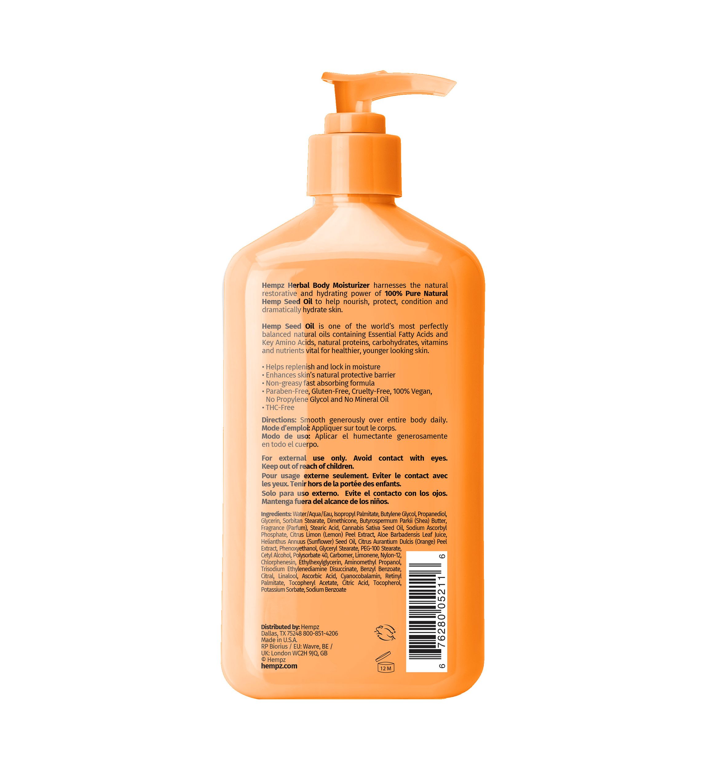 Beauty Actives Citrus Blossom Herbal Body Moisturizer with Brightening Vitamin C