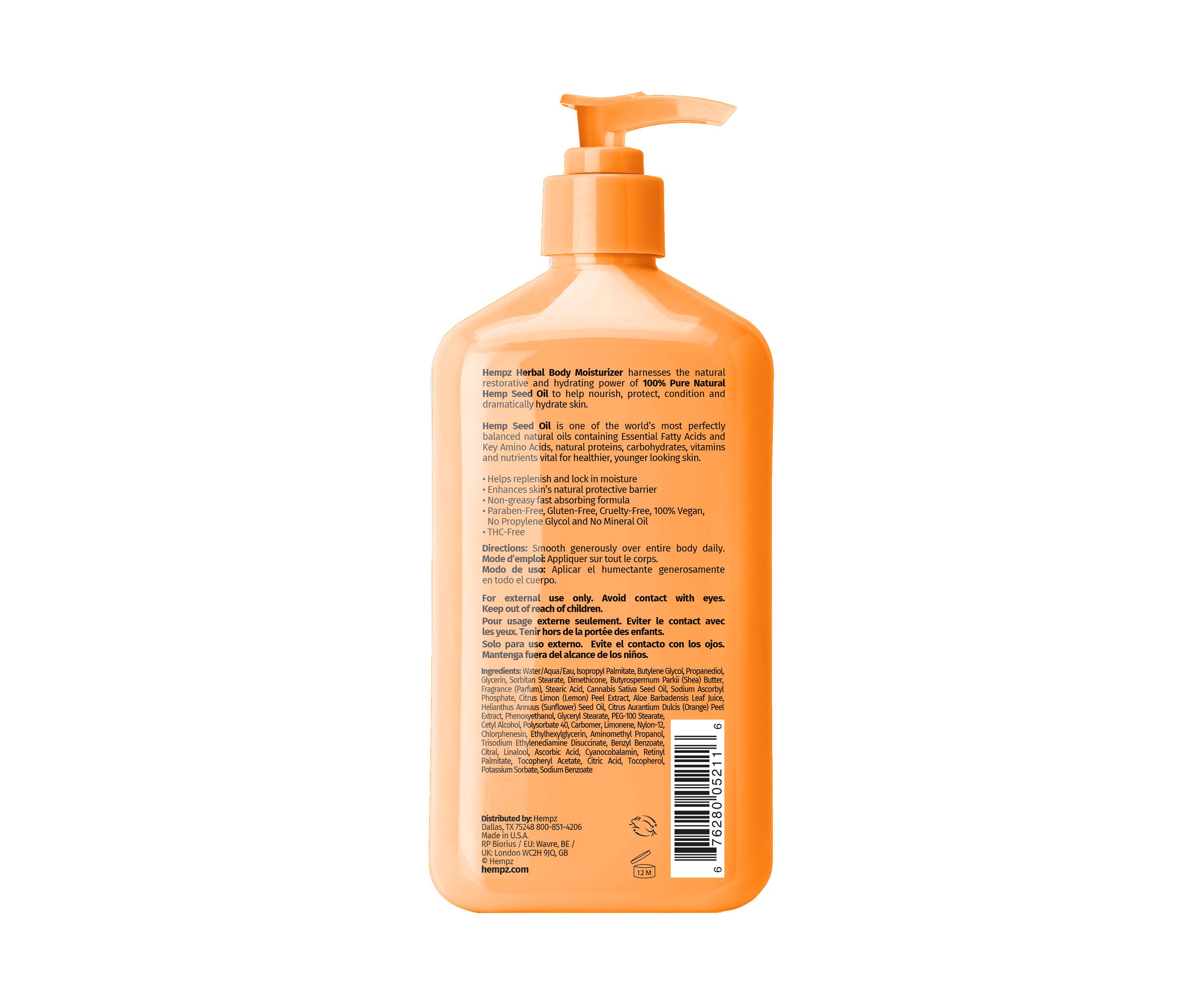 Beauty Actives Citrus Blossom Herbal Body Moisturizer with Brightening Vitamin C